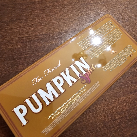 Too Faced Original Pumpkin Spice Eye Shadow Palette - NEW - Picture 13 of 14